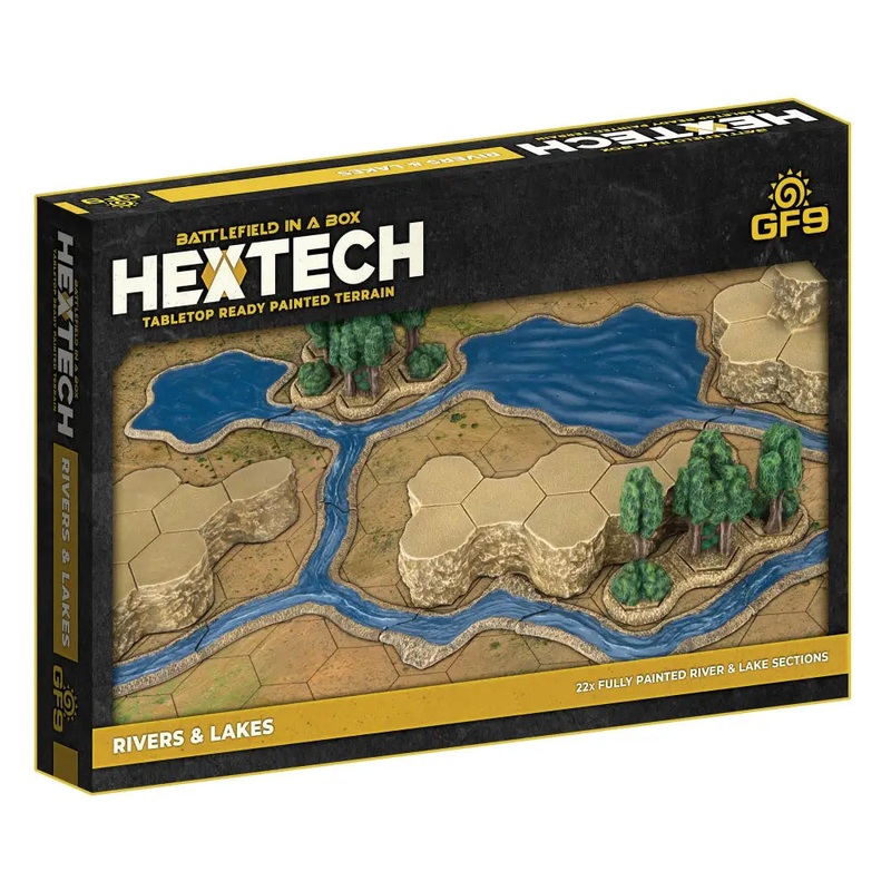Hextech: Battlefield in a Box - Rivers and Lakes