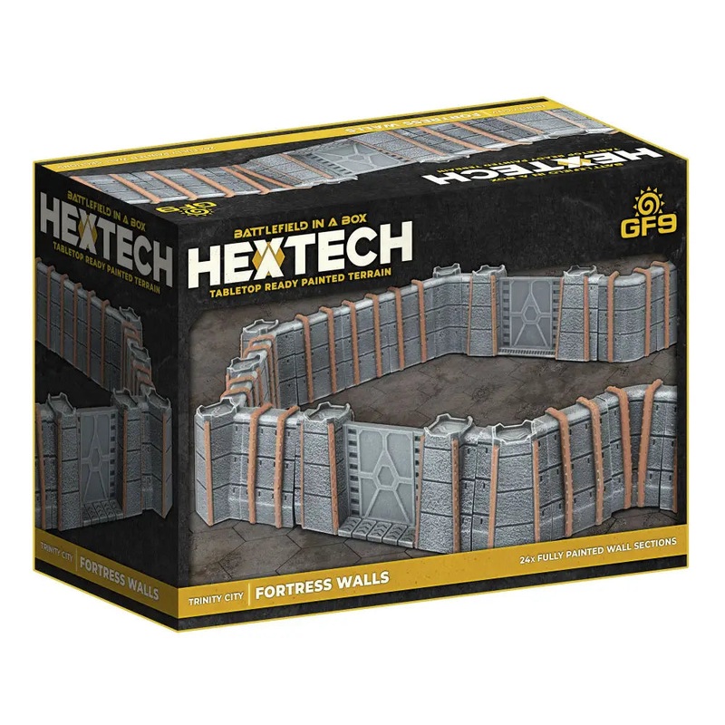 Hextech: Battlefield in a Box Trinity City Fortress Walls