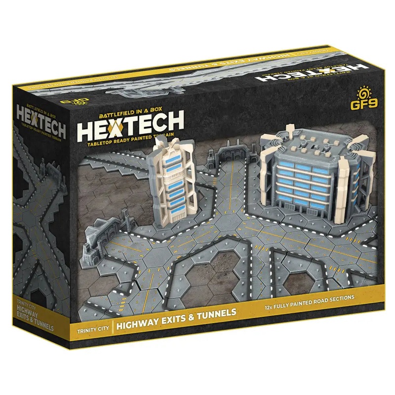 Hextech: Battlefield in a Box Trinity City Highway Exits and Tunnels