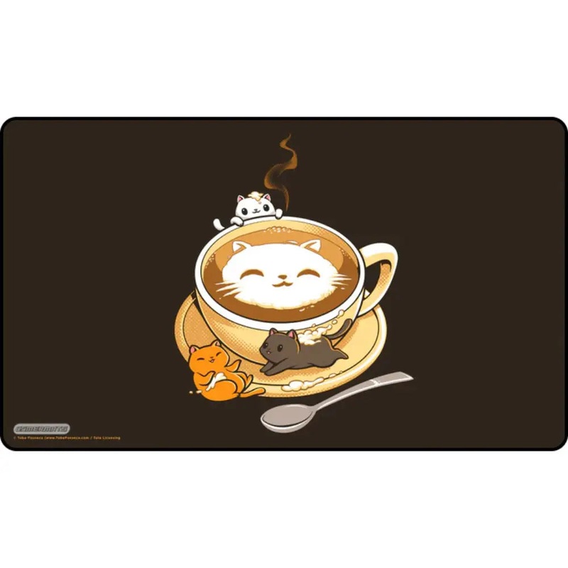Latte Cat by Tobe Fosneca Playmat