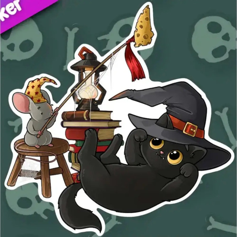 MKC Purrlin Playtime Sticker