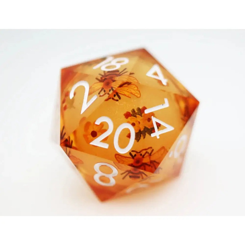 Orange Blossoms Sharp Edge Liquid Core 33mm D20 Die