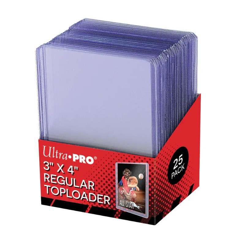 Ultra Pro Toploader 3x4 Clear Regular (25)