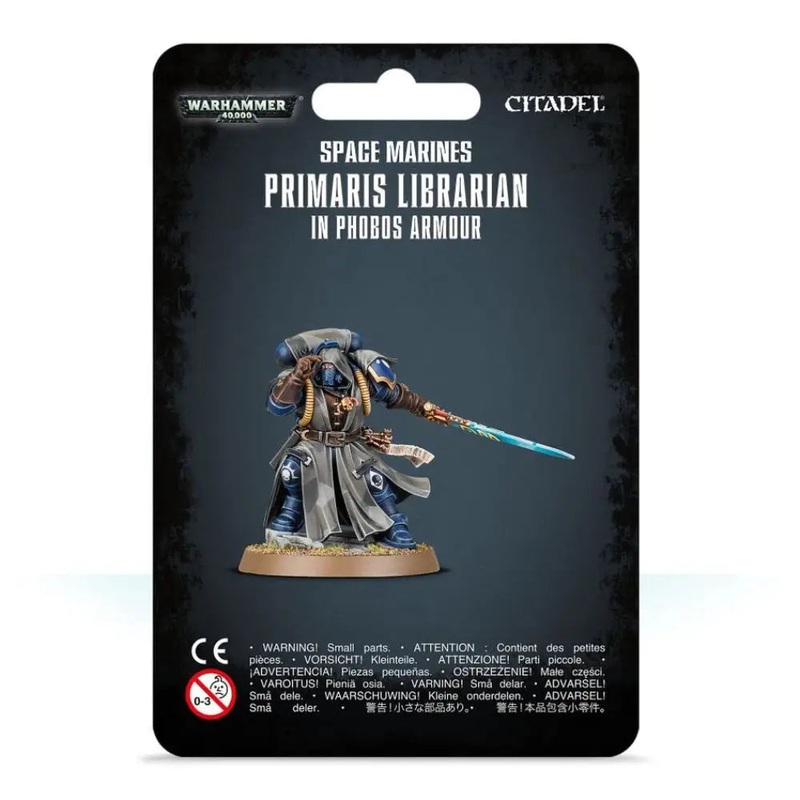 Warhammer 40,000 Space Marines:  Primaris Librarian in Phobos Armor