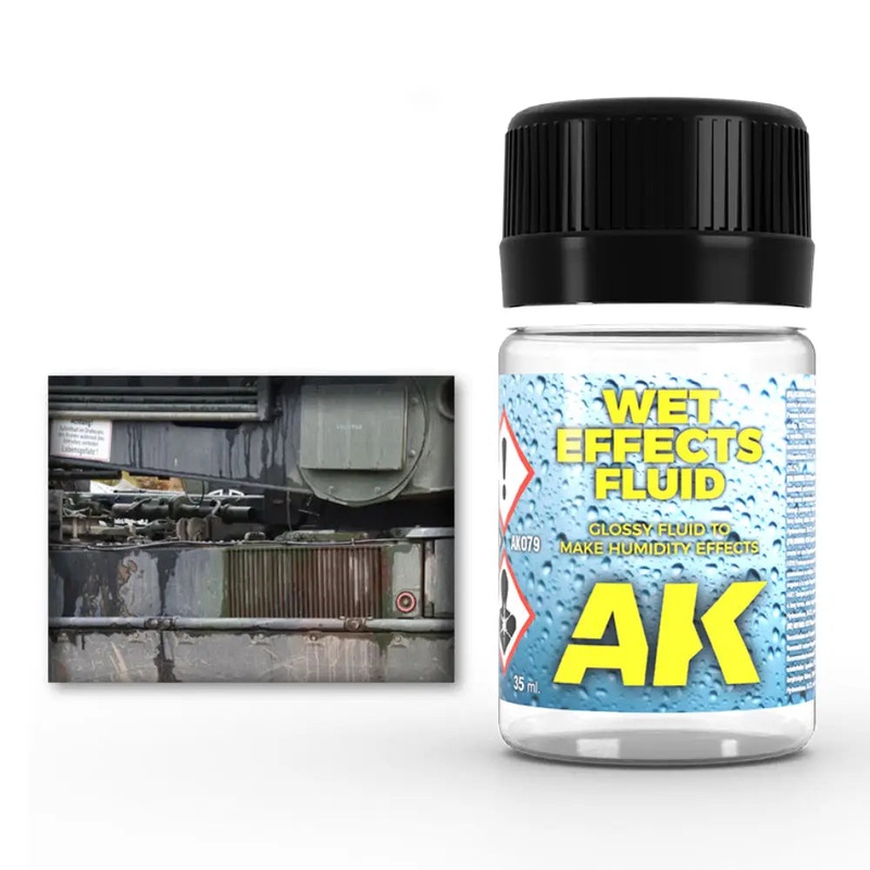 AK Interactive Wet Effects Fluid Enamel Paint (35ml)