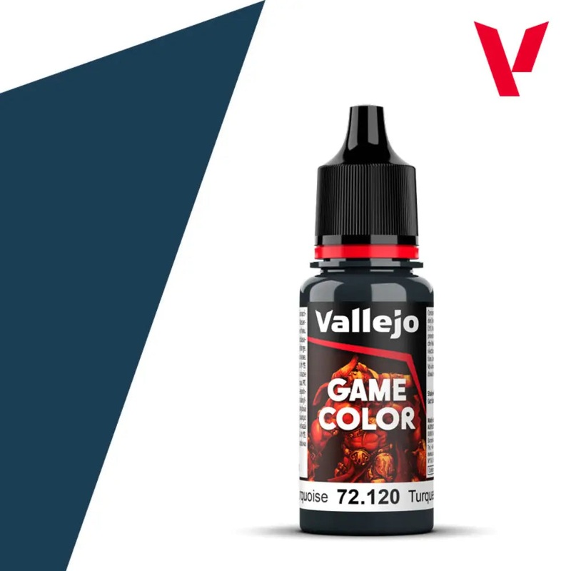 Vallejo Game Color Paints: Abyssal Turquoise