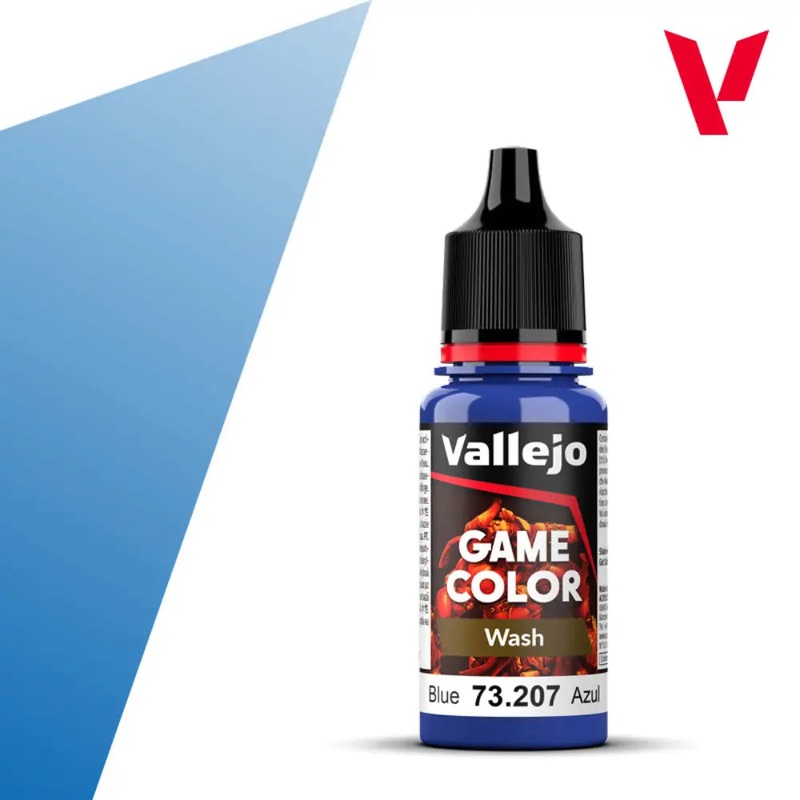 Vallejo Game Color Paints: Blue Wash