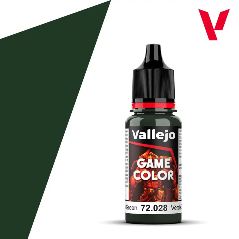 Vallejo Game Color Paints: Dark Green