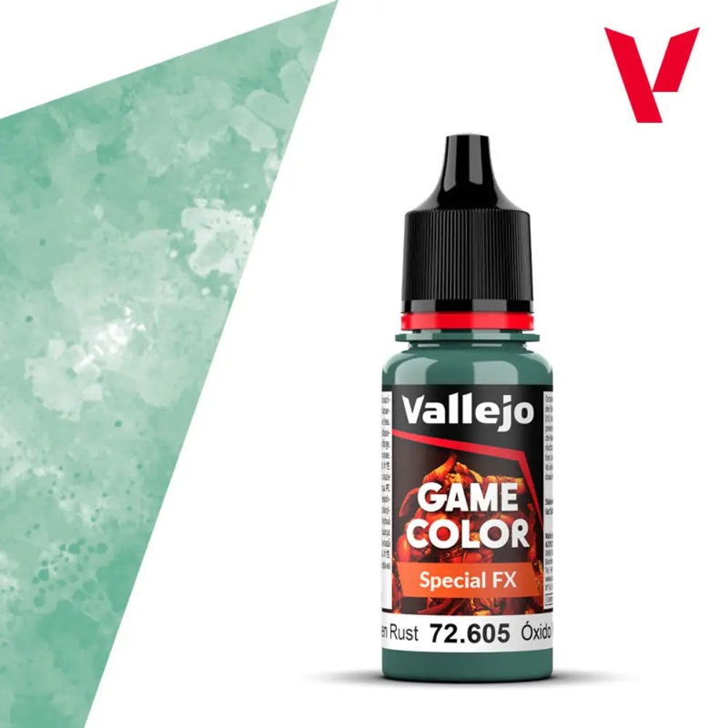 Vallejo Game Color Paints: Green Rust Special FX