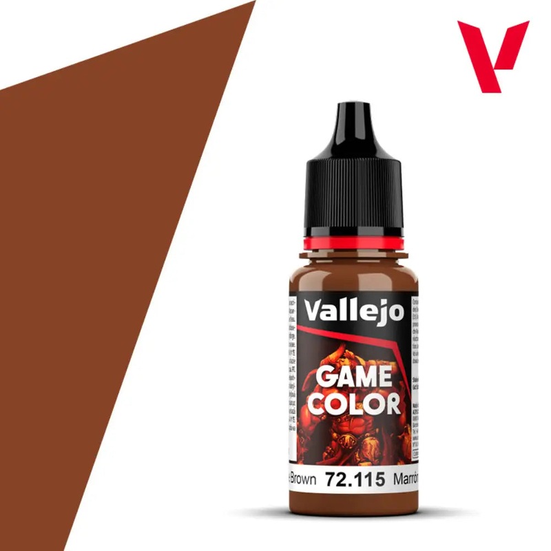 Vallejo Game Color Paints: Grunge Brown