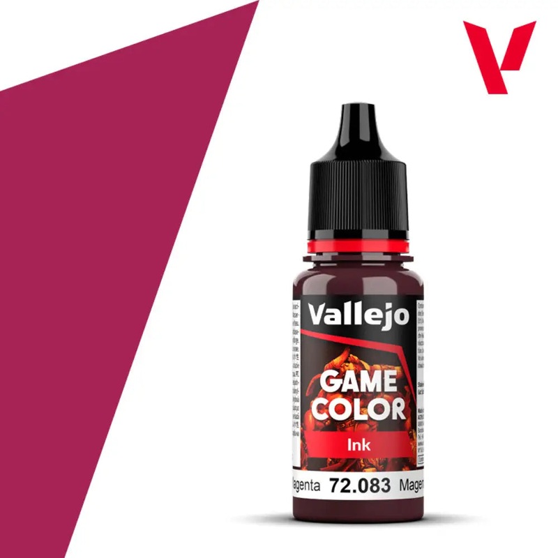 Vallejo Game Color Paints: Magenta Ink