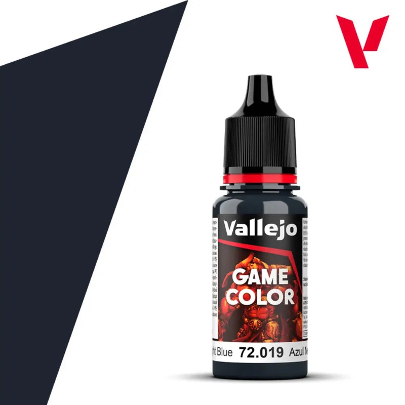 Vallejo Game Color Paints: Night Blue