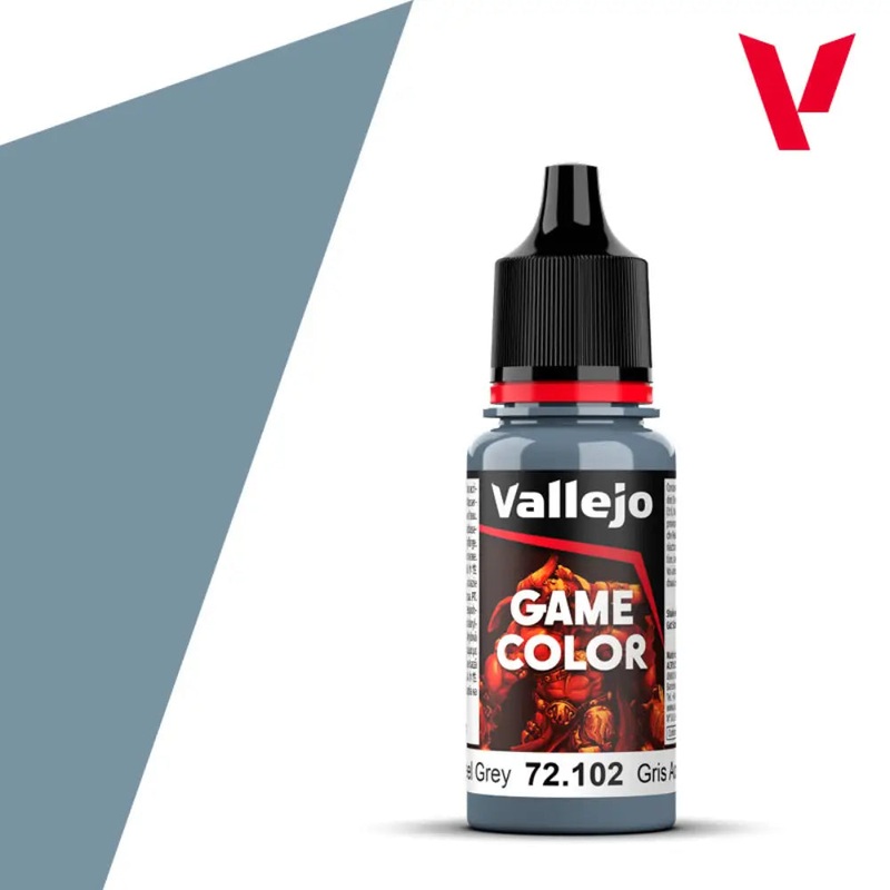Vallejo Game Color Paints: Steel Grey