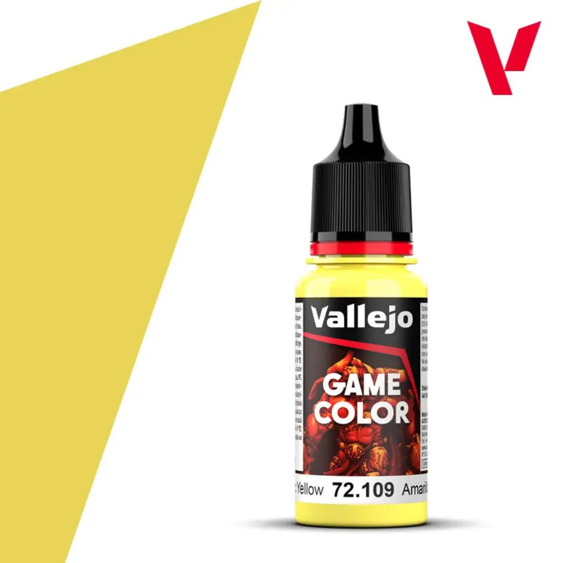 Vallejo Game Color Paints: Toxic Yellow
