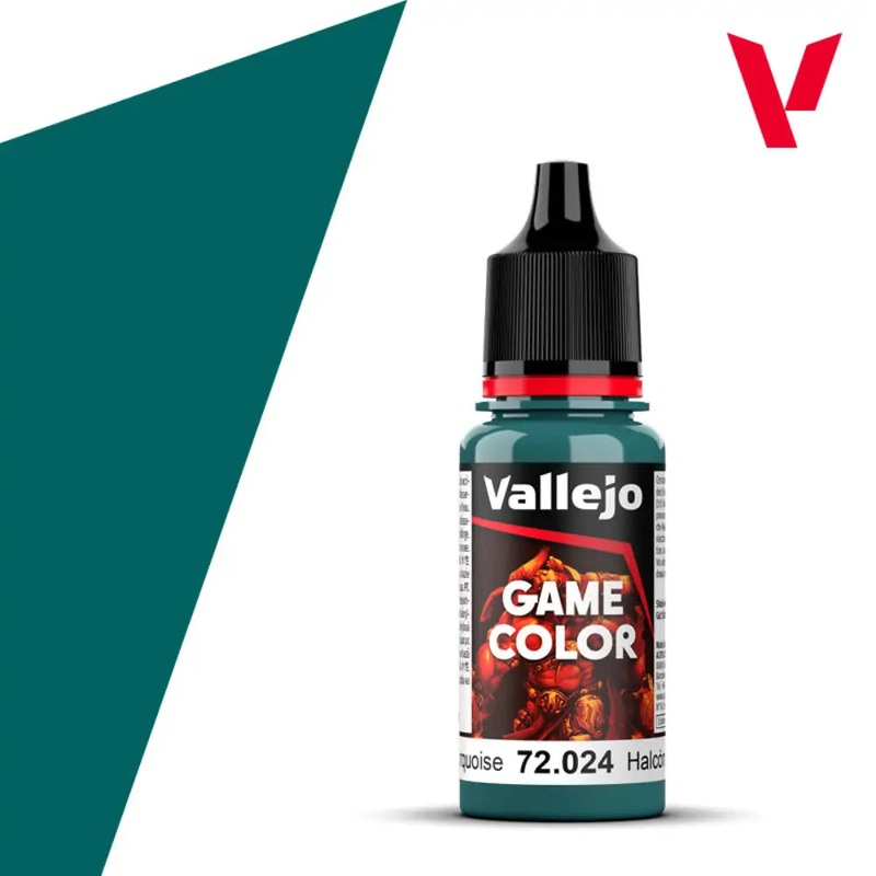 Vallejo Game Color Paints: Turquoise