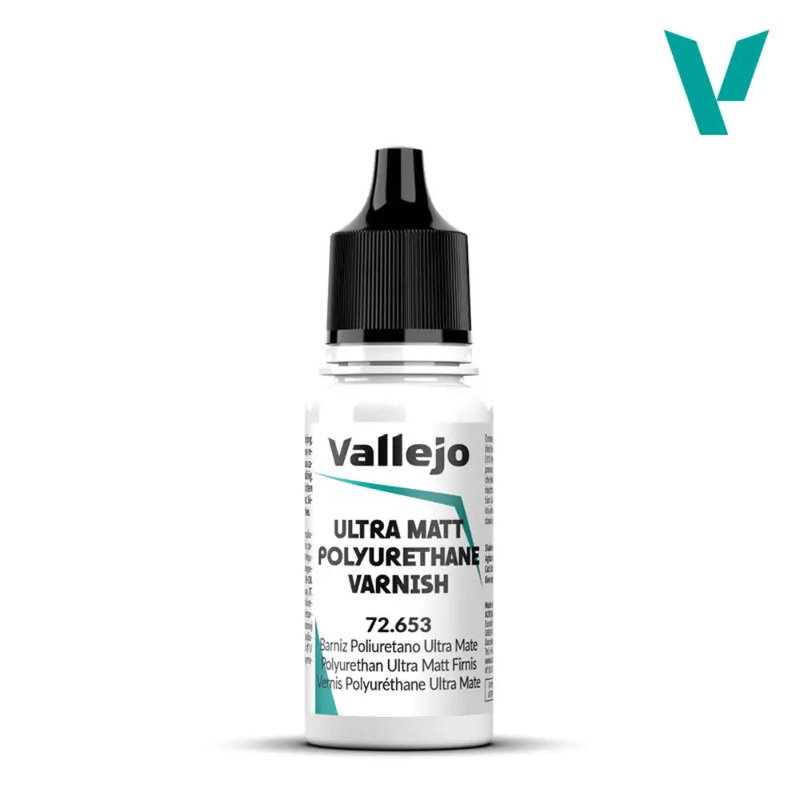 Vallejo Game Color Paints: Ultra Matte Polyurethane Varnish
