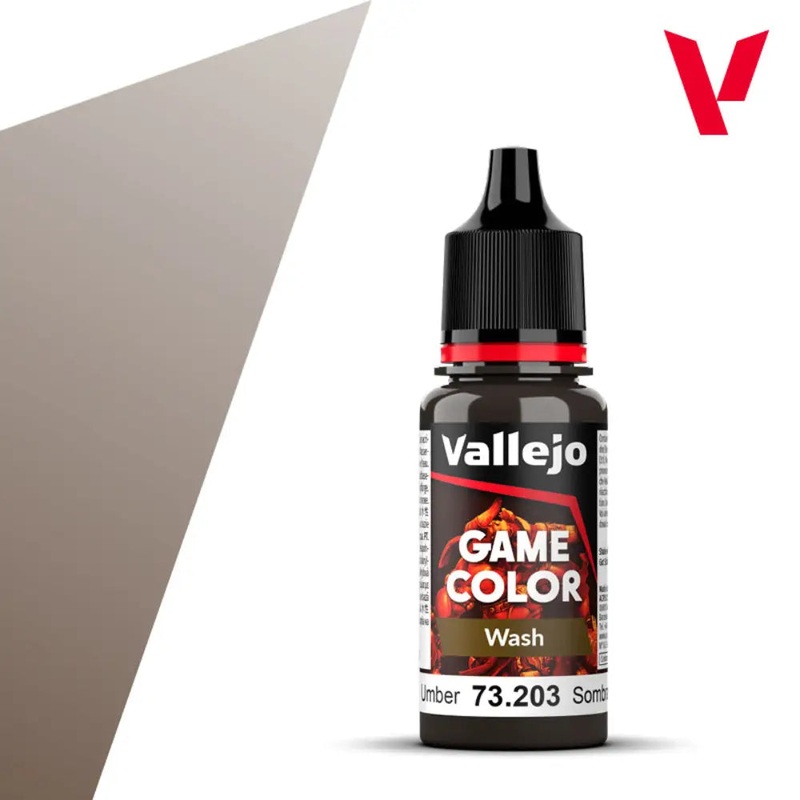 Vallejo Game Color Paints: Umber Wash