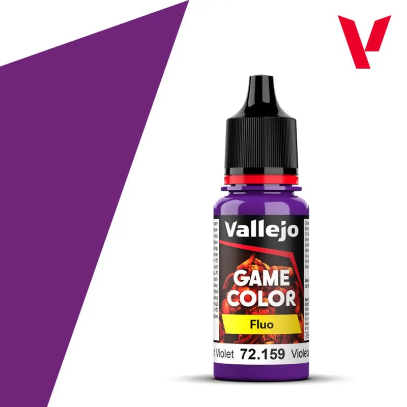 Vallejo Game Color Paints: Violet Fluorescent