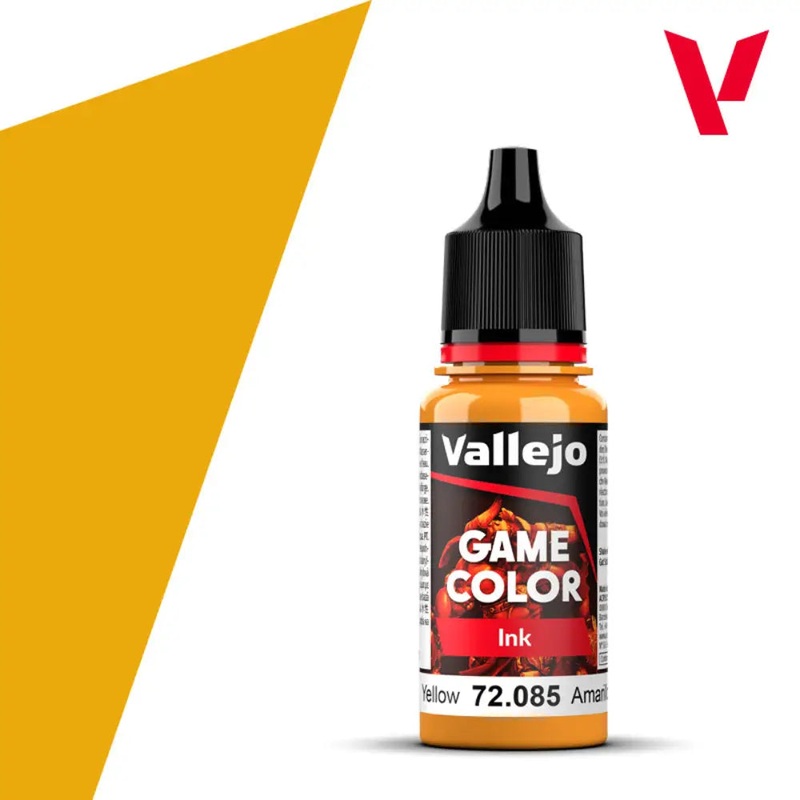Vallejo Game Color Paints: Yellow Ink