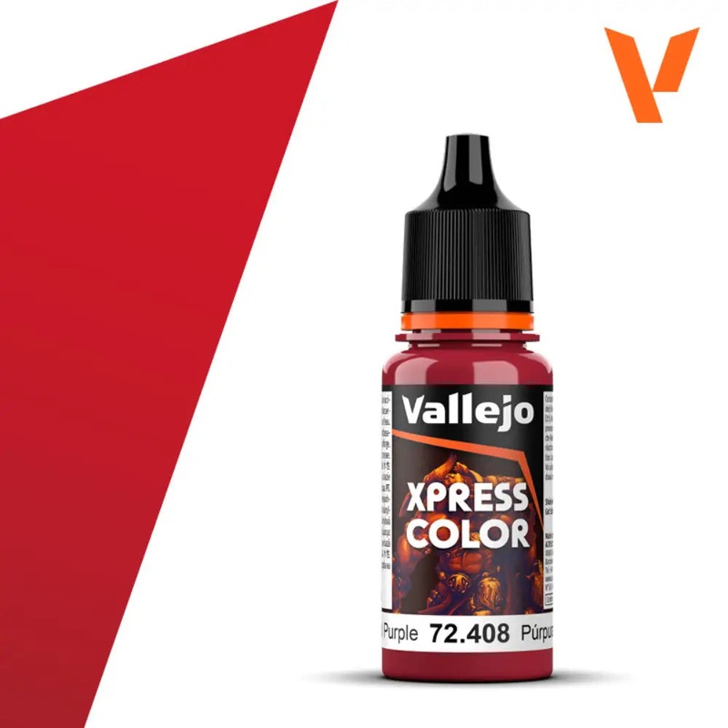 Vallejo Xpress Color Paints: Cardinal Purple