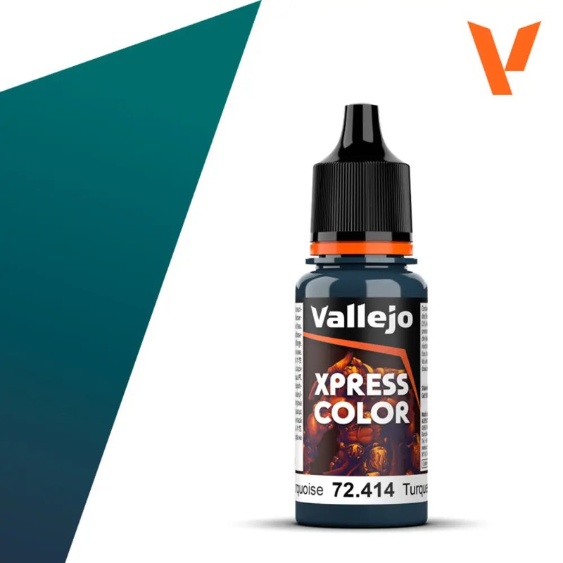 Vallejo Xpress Color Paints: Caribbean Turquoise