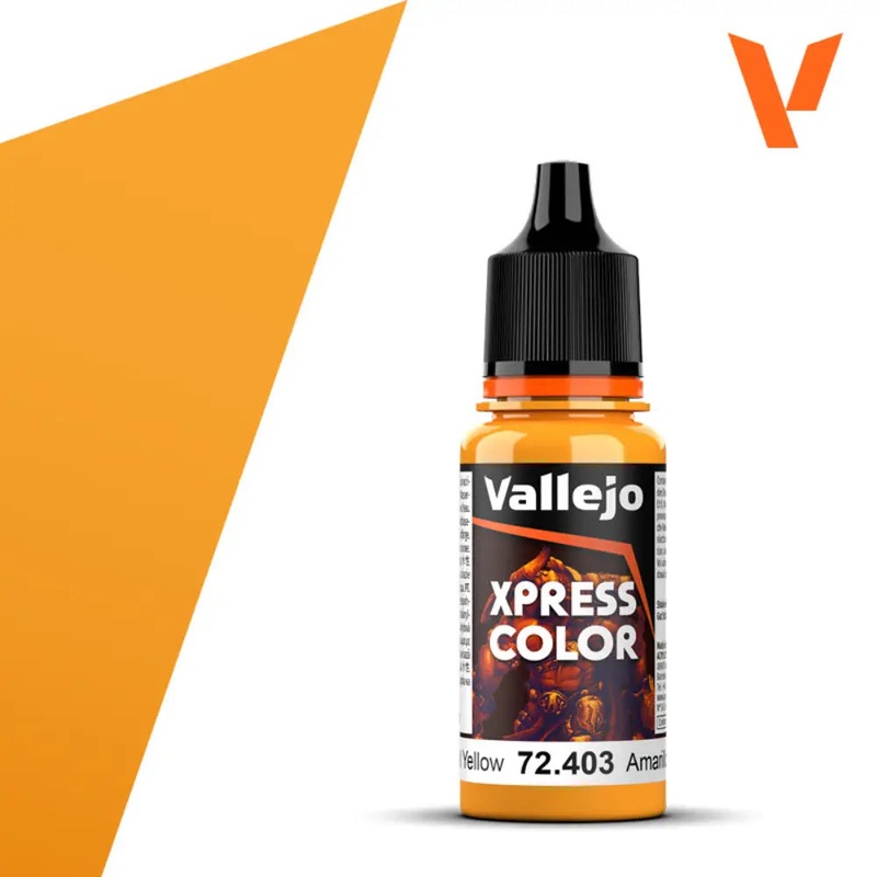 Vallejo Xpress Color Paints: Imperial Yellow