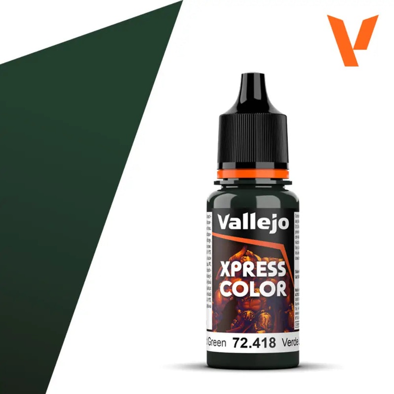 Vallejo Xpress Color Paints: Lizard Green