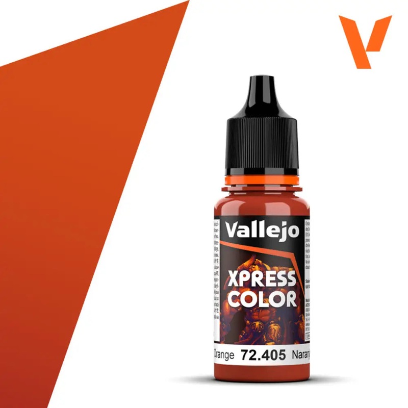 Vallejo Xpress Color Paints: Martian Orange