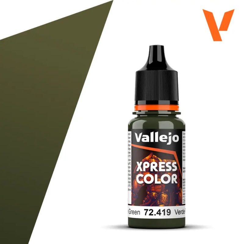 Vallejo Xpress Color Paints: Plague Green