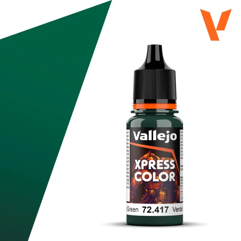 Vallejo Xpress Color Paints: Snake Green