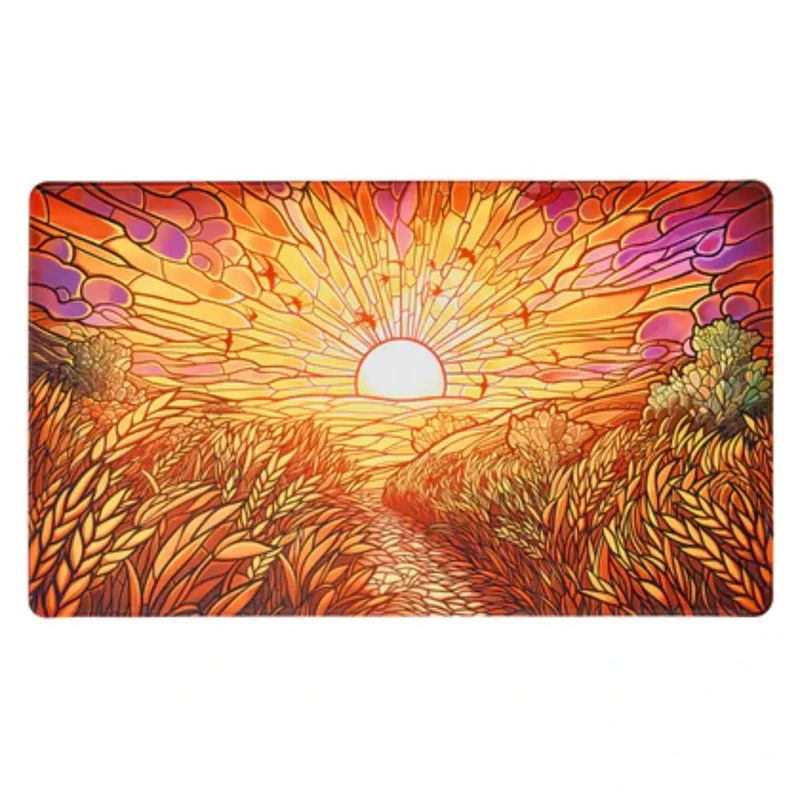 Arcane Fortress Golden Plains Playmat
