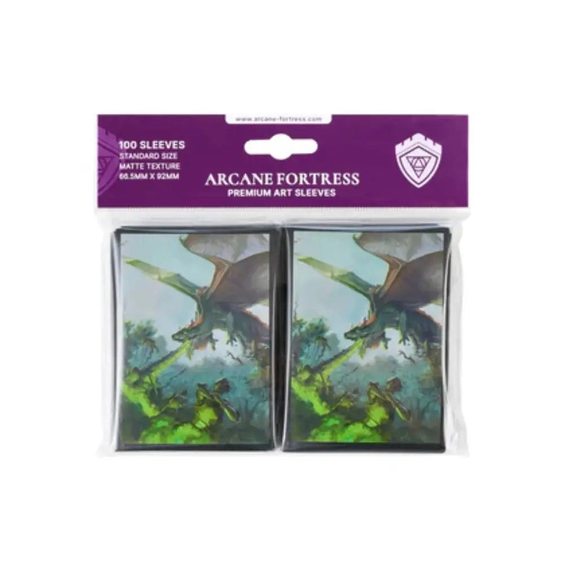 Arcane Fortress Natures Retribution Matte Sleeves (100)