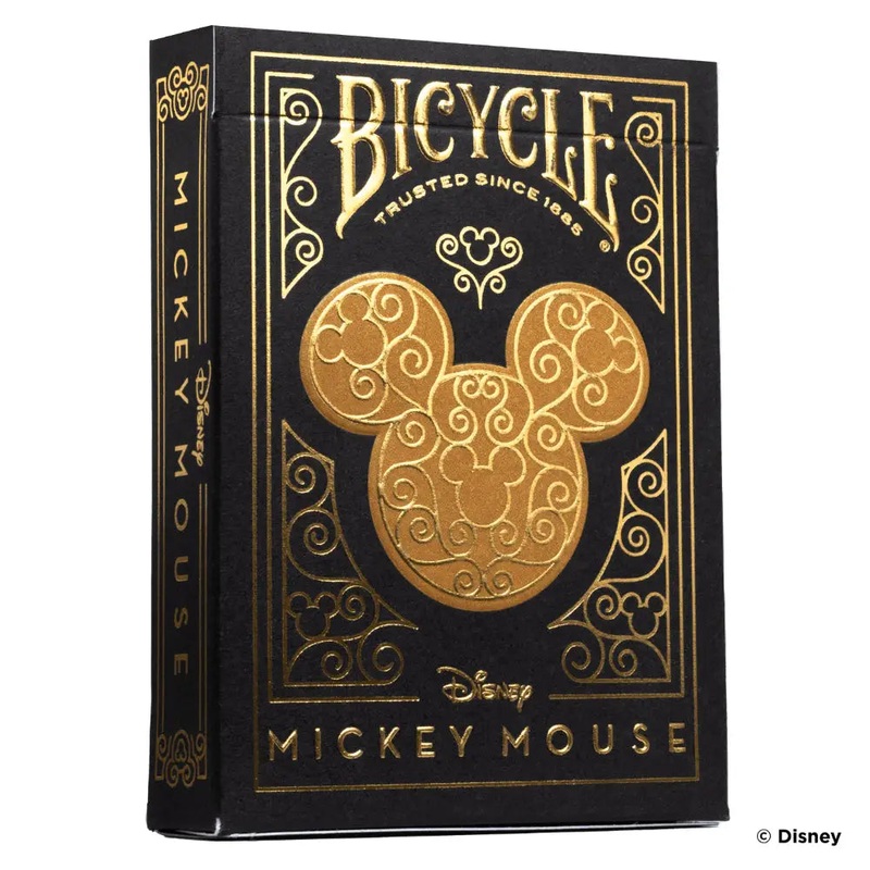 Bicycle Disney Golden Mickey Mouse Playing Cards