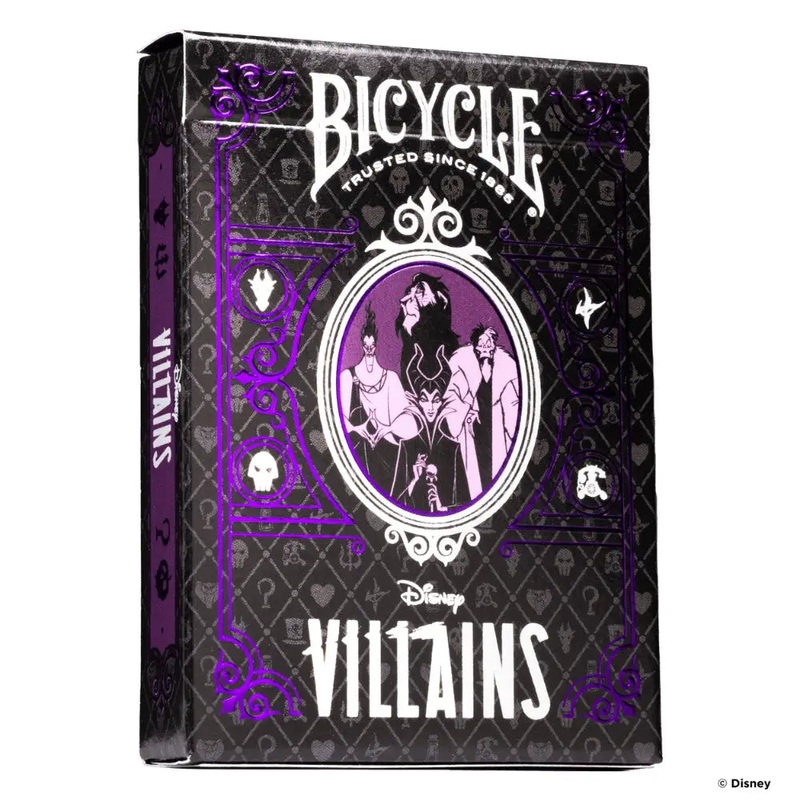 Bicycle Disney Villains Playing Cards