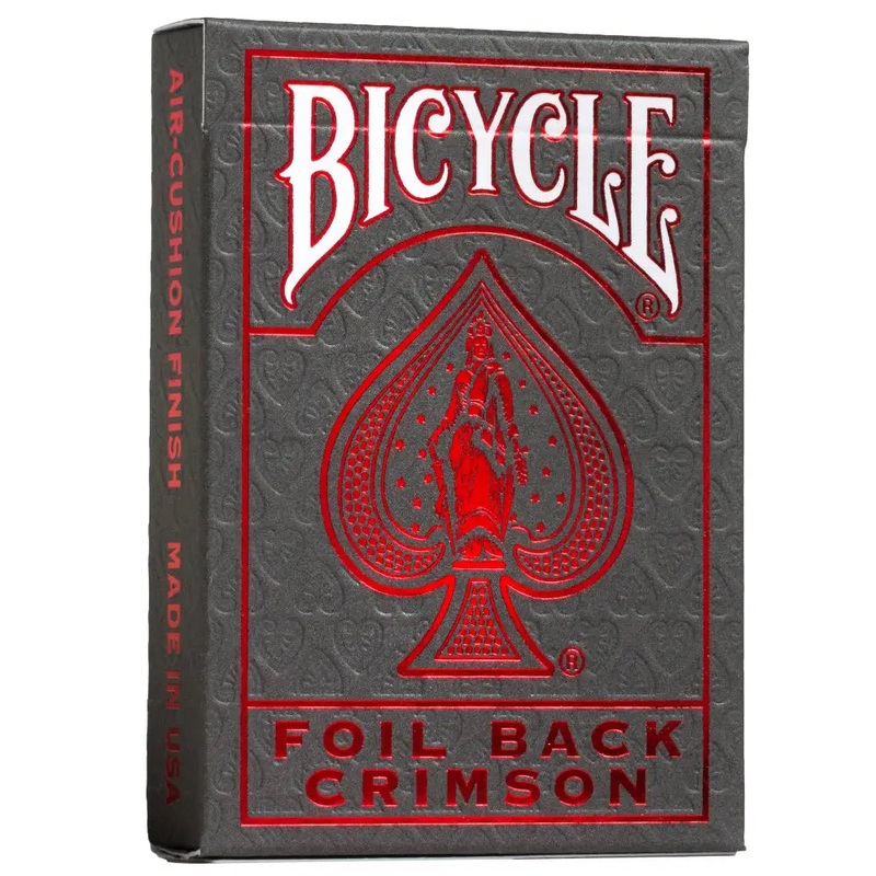 Bicycle Metalluxe Red Playing Cards
