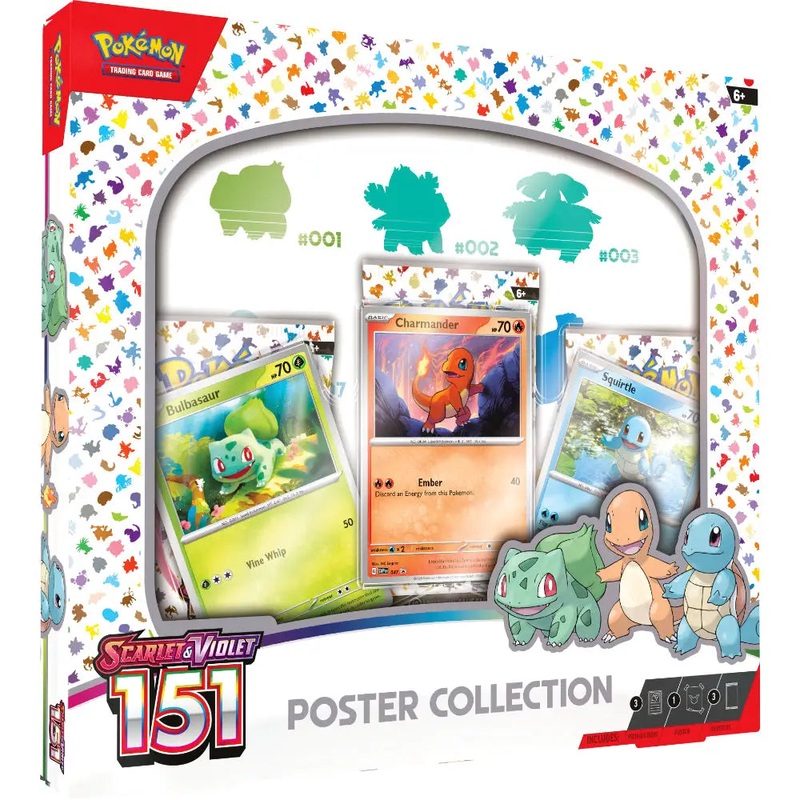Pokemon TCG: Scarlet and Violet 151 Poster Collection
