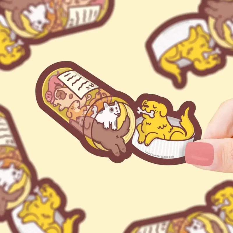 Puppy RX Pupscription Sticker