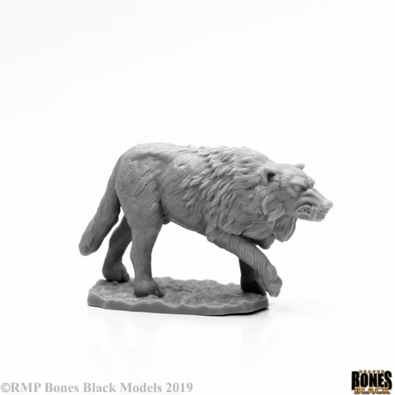 Reaper: Bones Black Winter Wolf