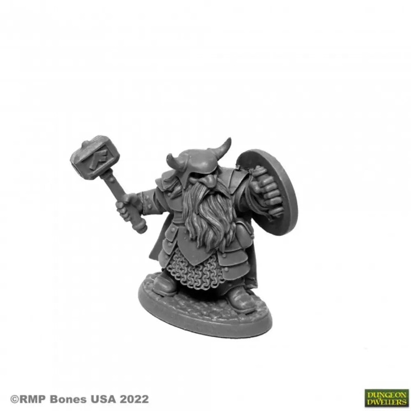 Reaper Dungeon Dwellers: Bones USA Borin Ironbrow, Dwarf