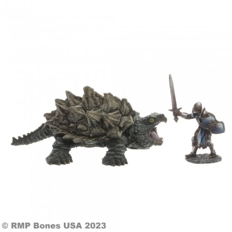 Reaper Dungeon Dwellers: Bones USA Giant Snapping Turtle and Fighter