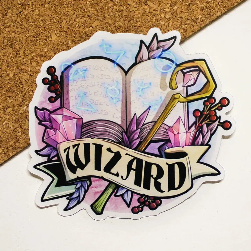 Wizard Class Sticker