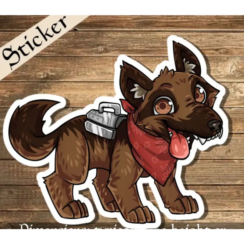 Dogmeat, Ever Loyal Sticker