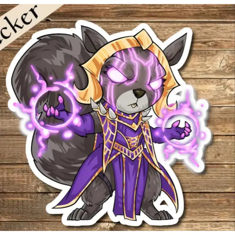 Liliana of the Dark Realms (Bloomburrow) Sticker