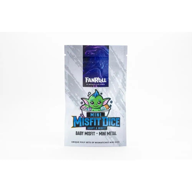 Misfit Mini Dice: Adopt A Misfit (Metal)