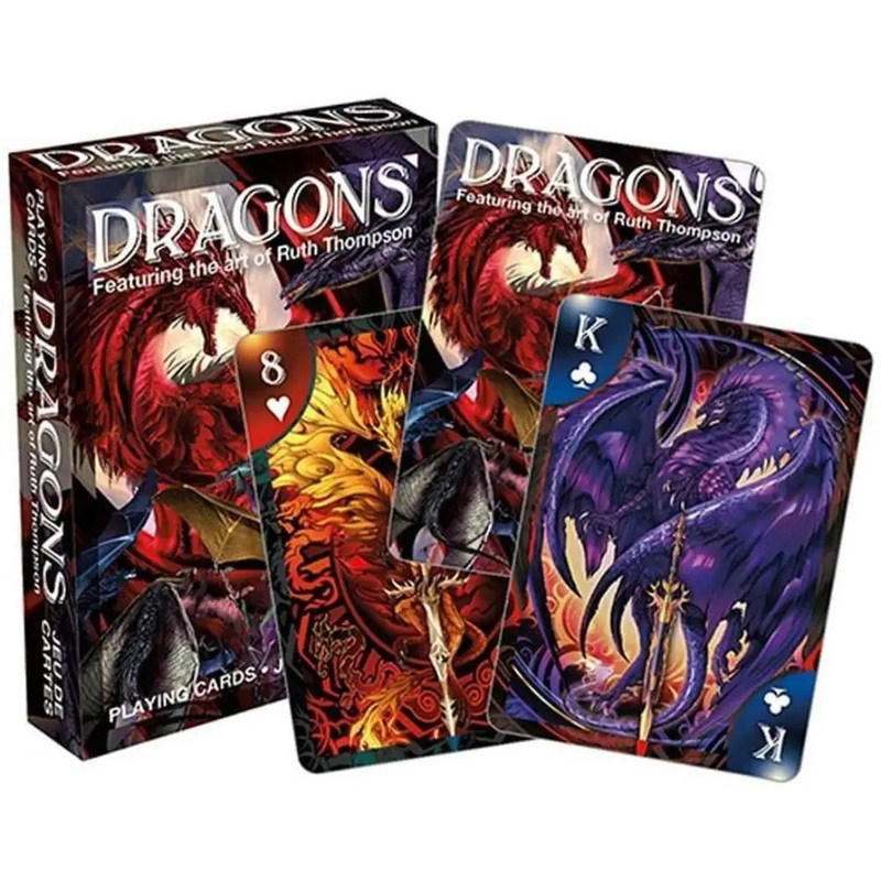 Ruth Thompson Dragons Playing Cards