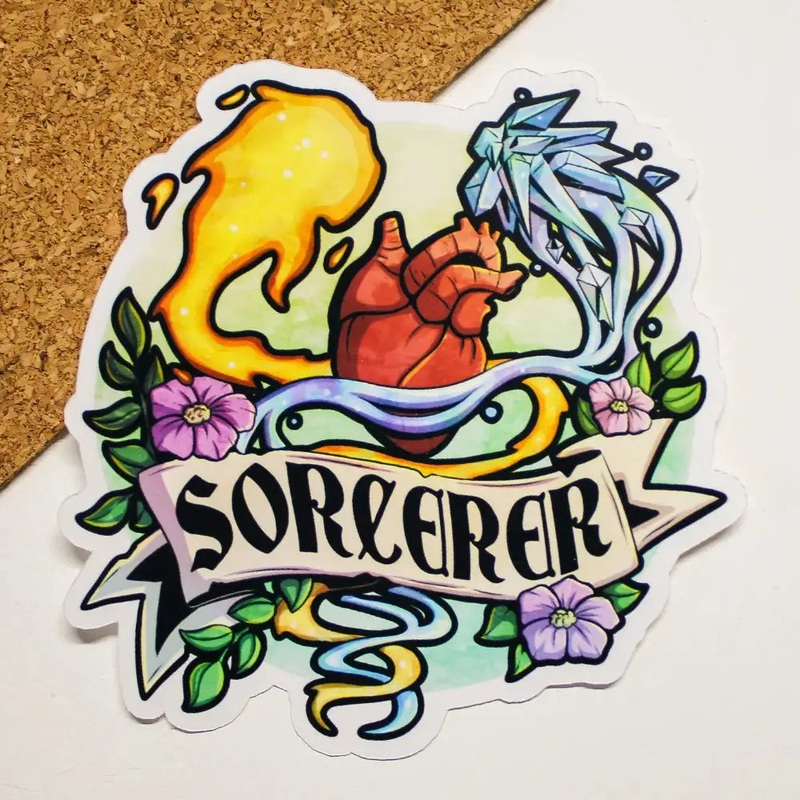 Sorcerer Class Sticker