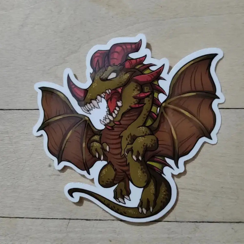 The Ur-Dragon Sticker