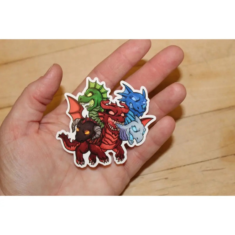 Tiamat Sticker
