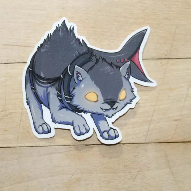 Ukkima Stalking Shadow Sticker