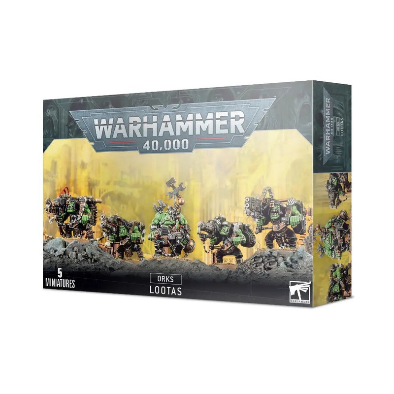 Warhammer 40,000 Orks Lootas / Ork Burnas